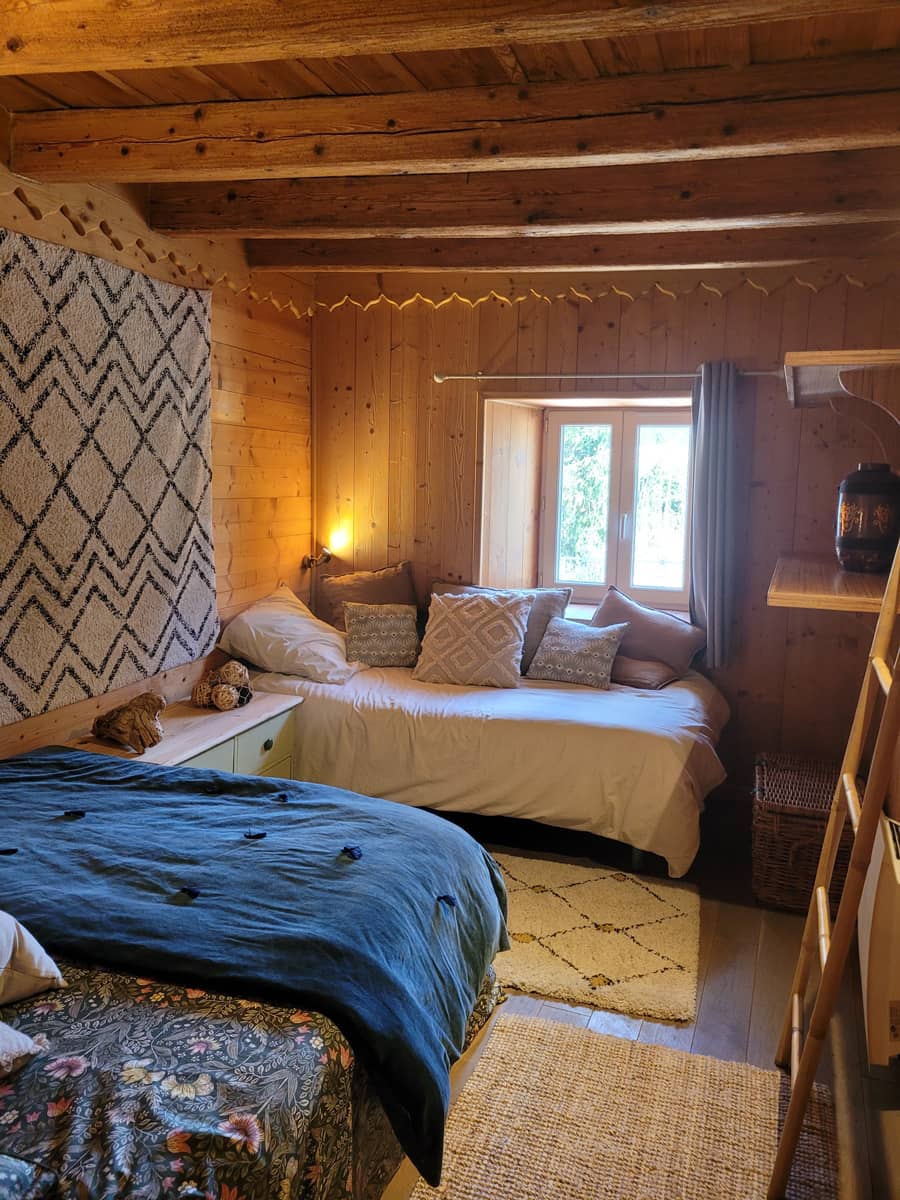 Chambre n°2 : 1 lit double + lit simple
