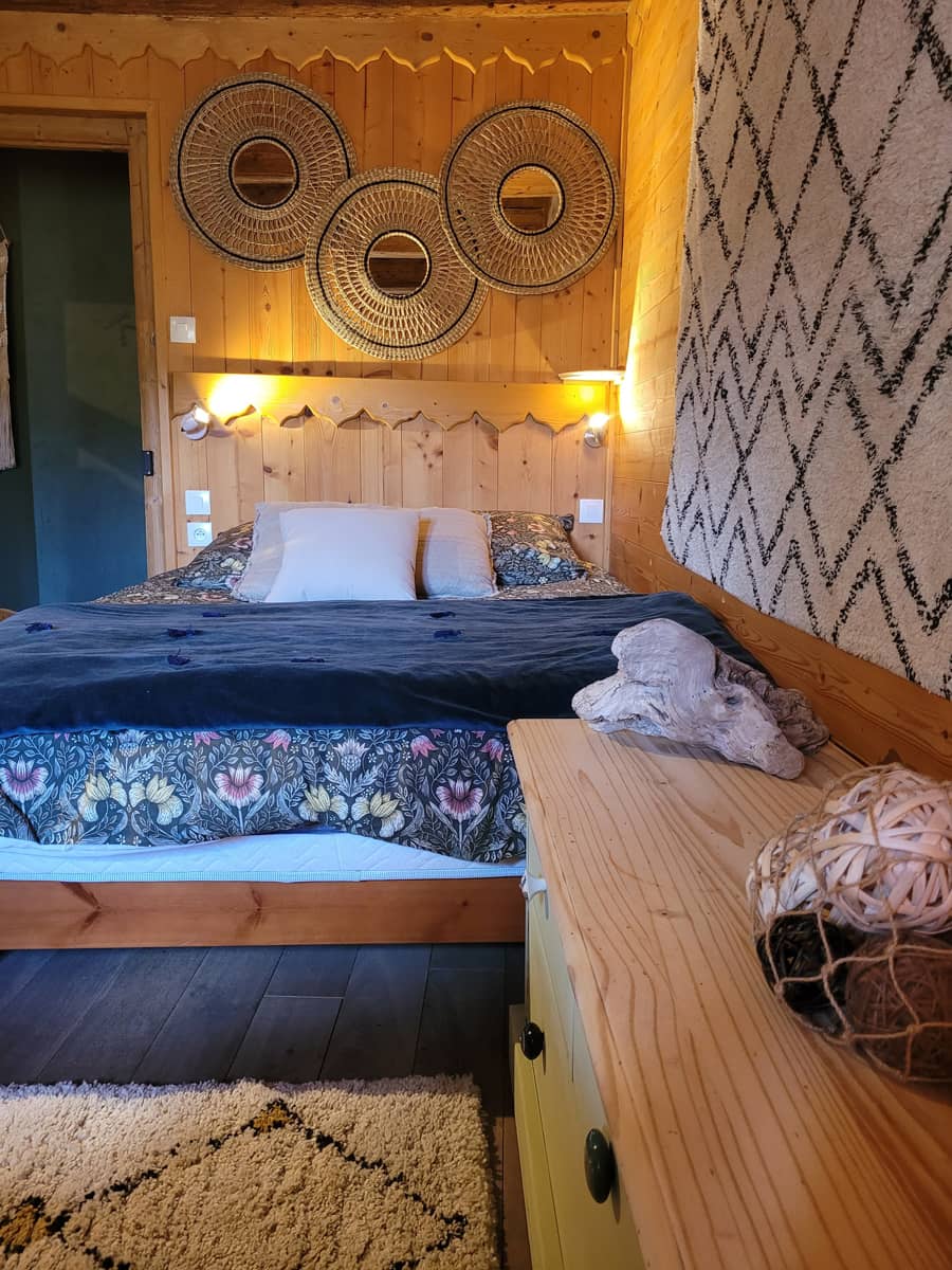 Chambre n°2 : 1 lit double + lit simple