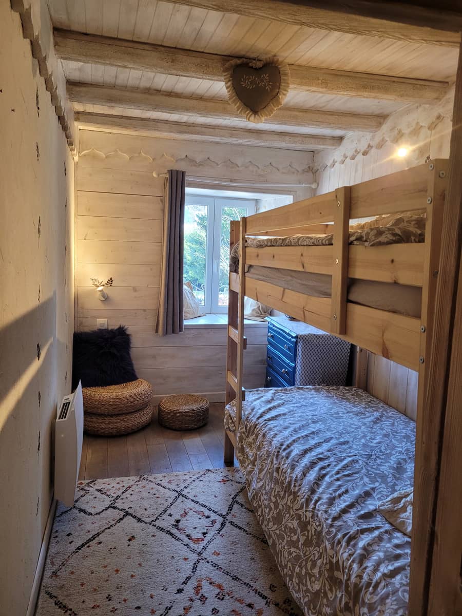 Chambre n°3 : 2 lits simples