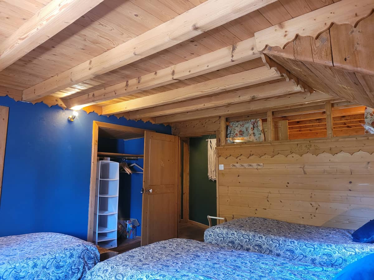 Chambre n°4 : 4 lits simples